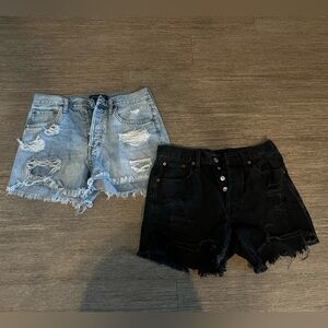 Aéropostale 90s High Rise Cut-Off